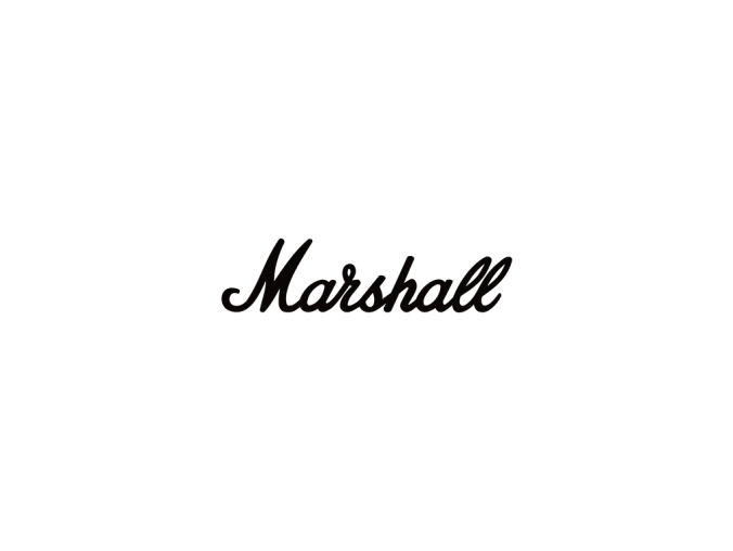 Marshall马歇尔音箱logo标志高清PNG透明底ai矢量素材