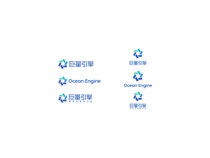 巨量引擎logo标志高清PNG透明底ai矢量素材